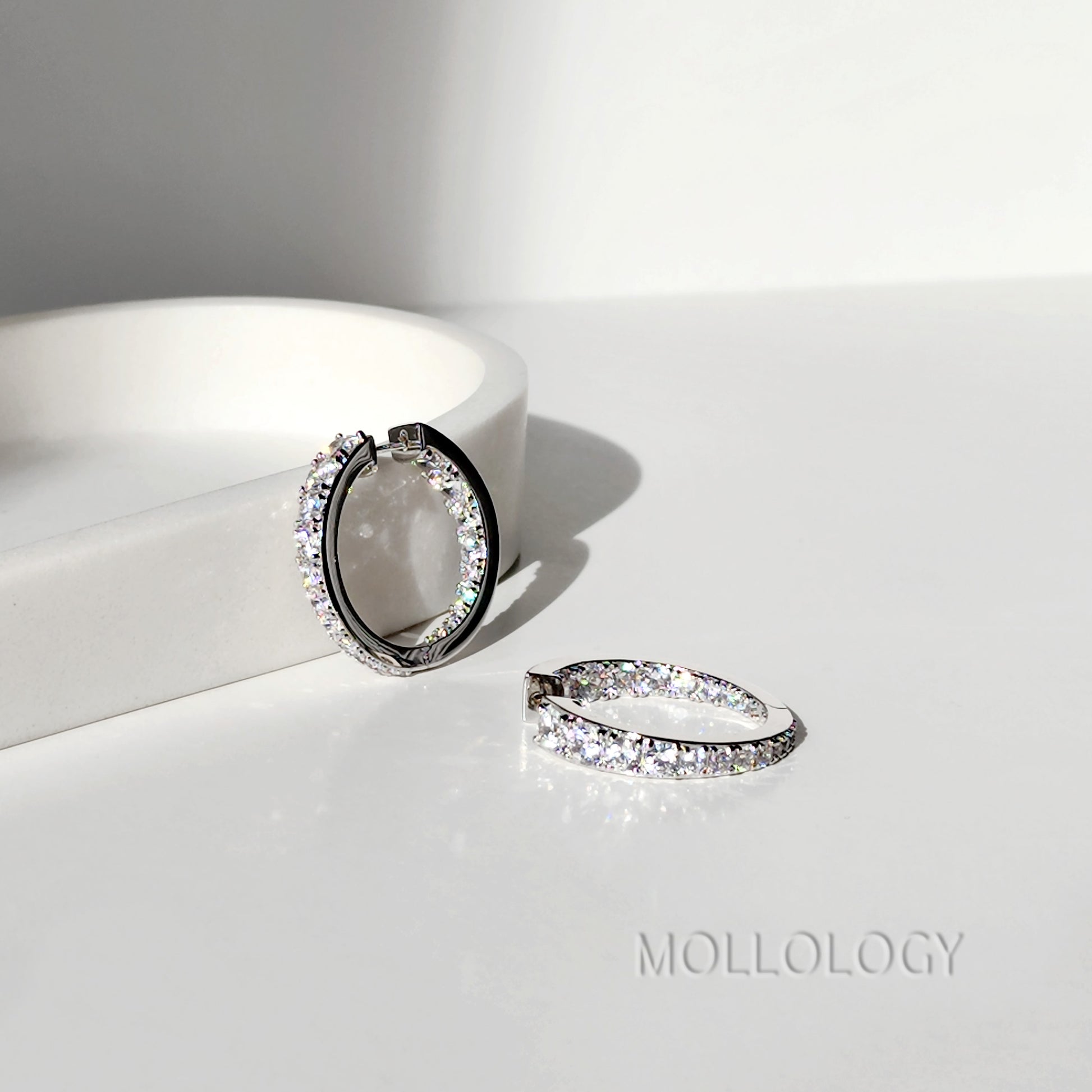 Gold Hoop Earrings, Pave Hoop Earrings, Chunky Gold Hoops, Silver Diamond Hoop Earrings, CZ Hoops CZ Pave Earrings, Wedding Diamond Earrings 