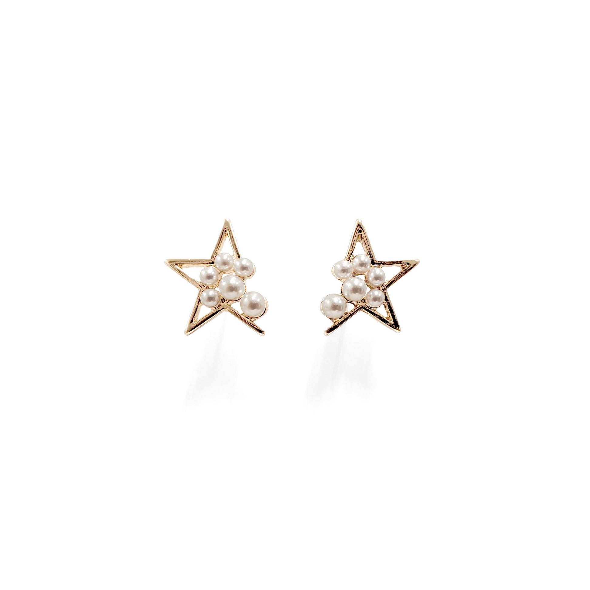 Star Pearl Earrings