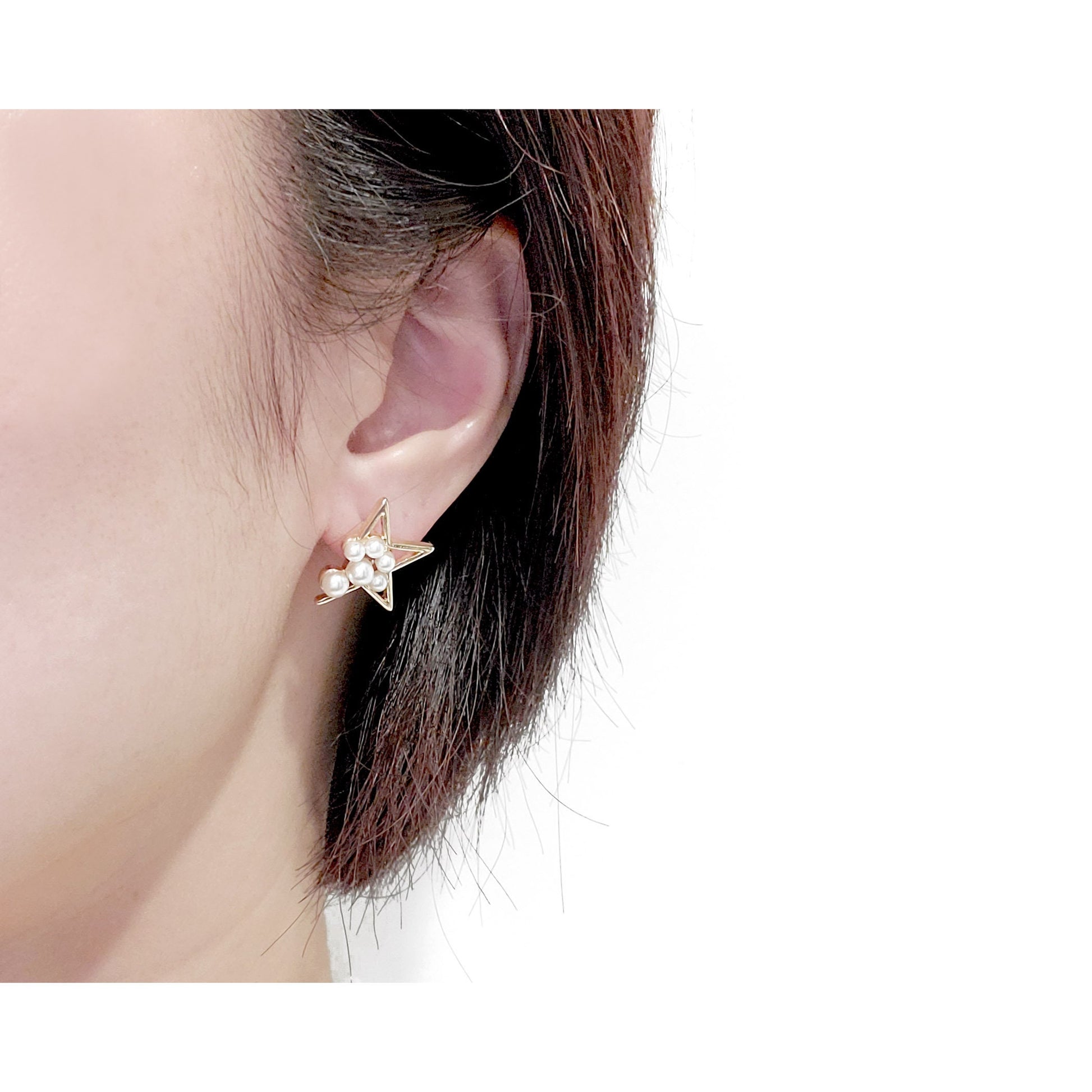 Star Pearl Earrings