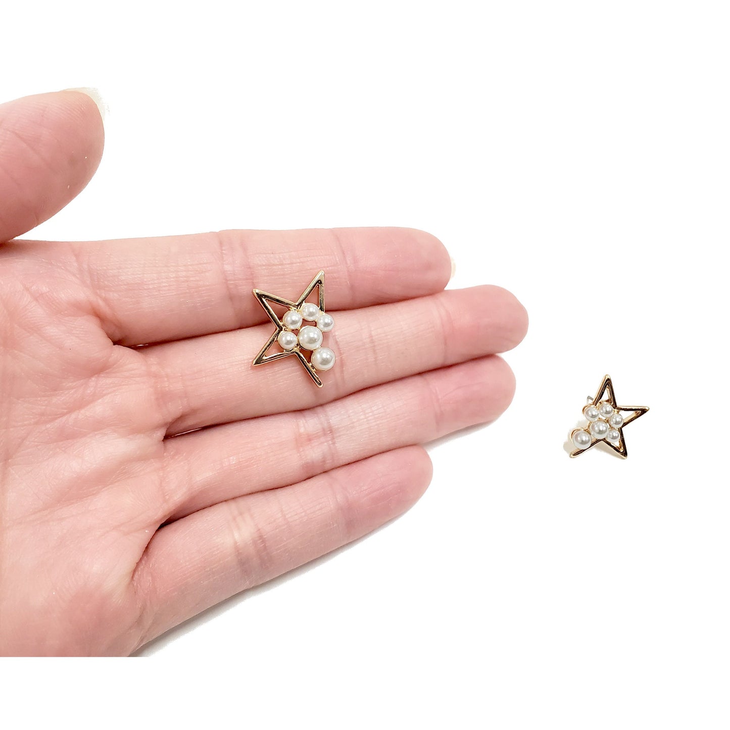 Star Pearl Earrings