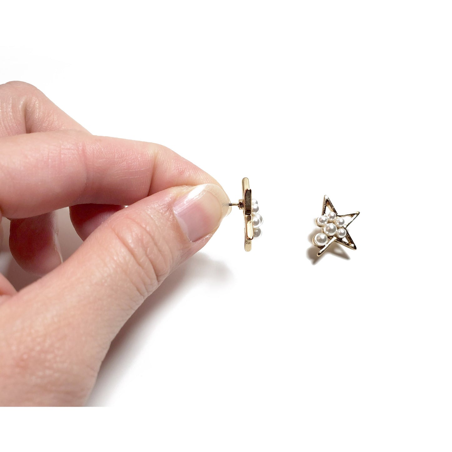 Star Pearl Earrings