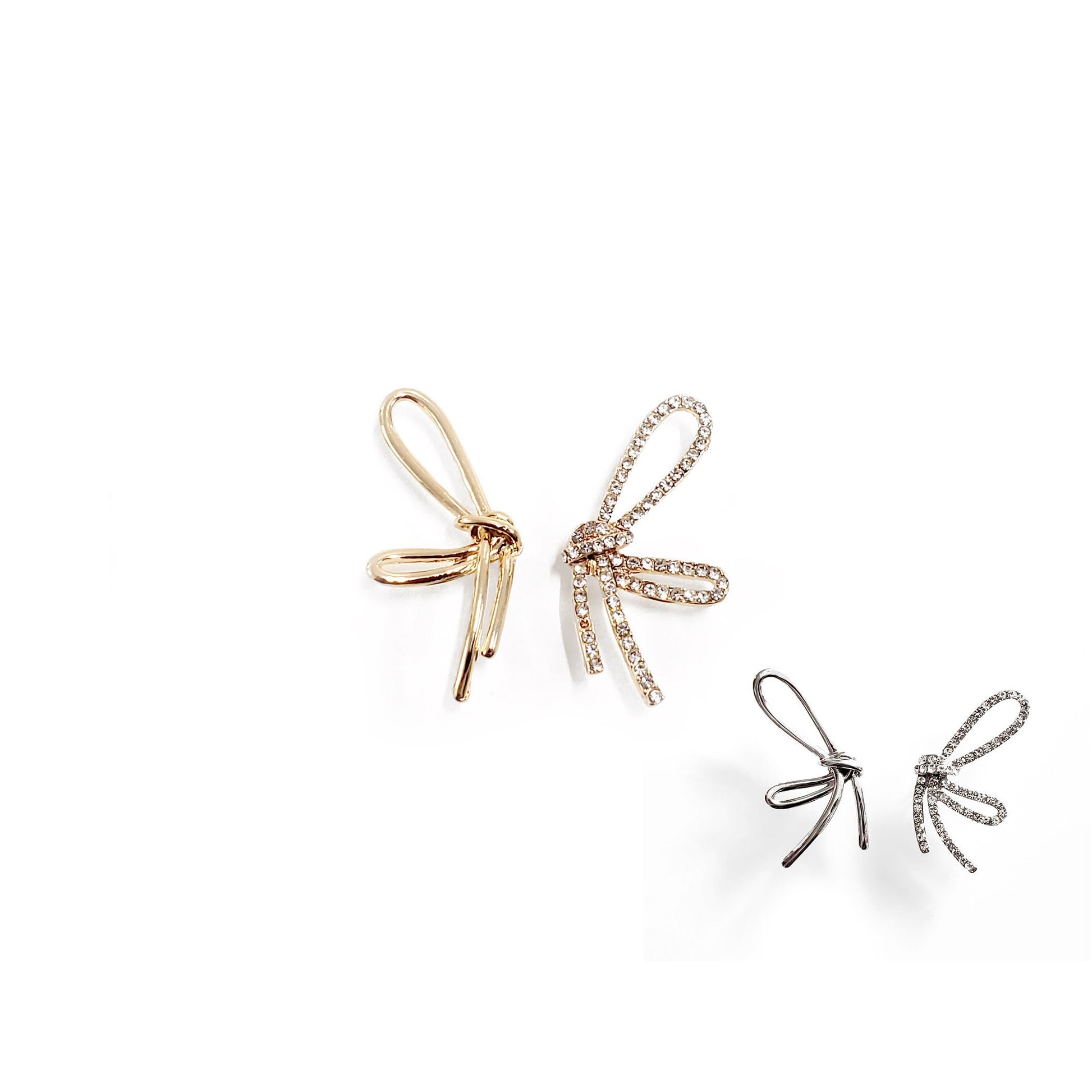 Ribbon Bow Earrings