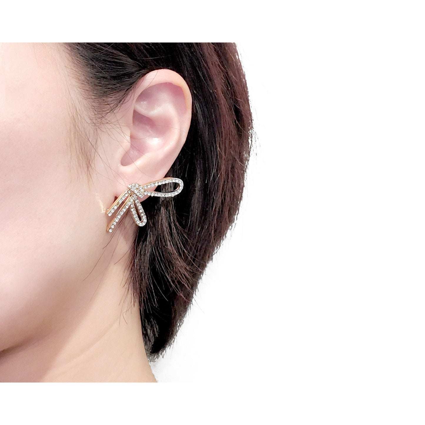 Ribbon Bow Earrings