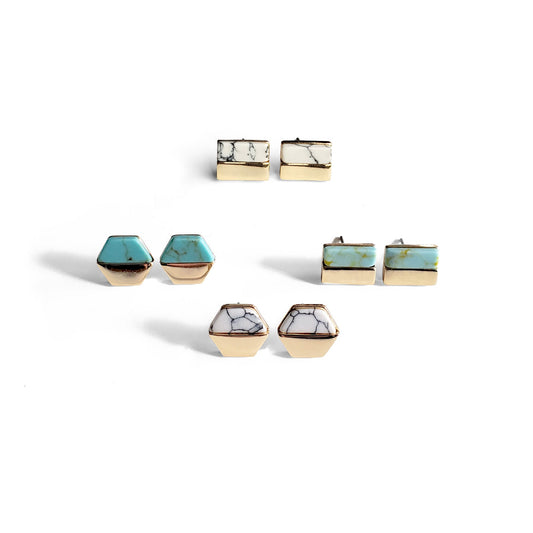 Turquoise Stud Earrings