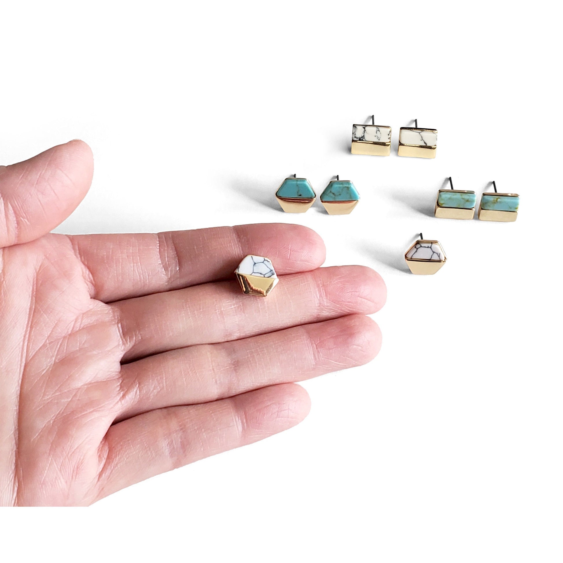 Turquoise Stud Earrings