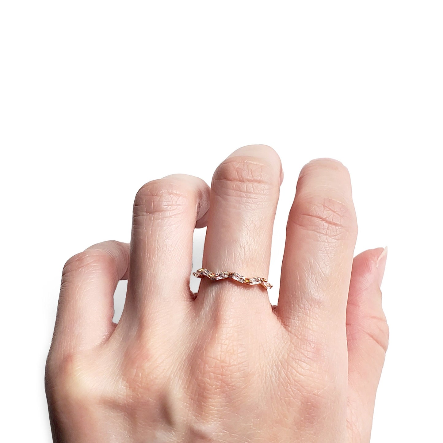 Gold Baguette Ring