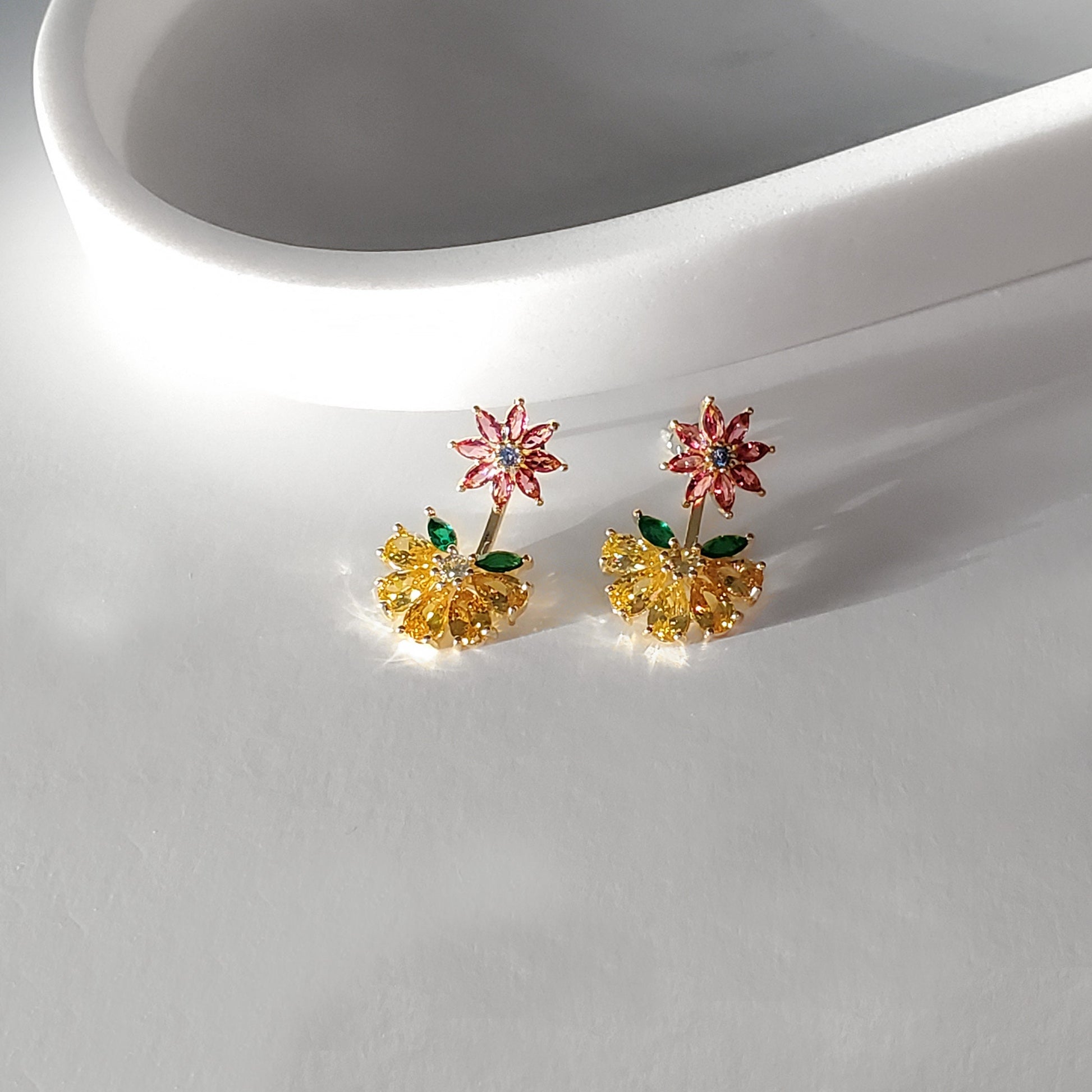 Daisy Flower Earrings