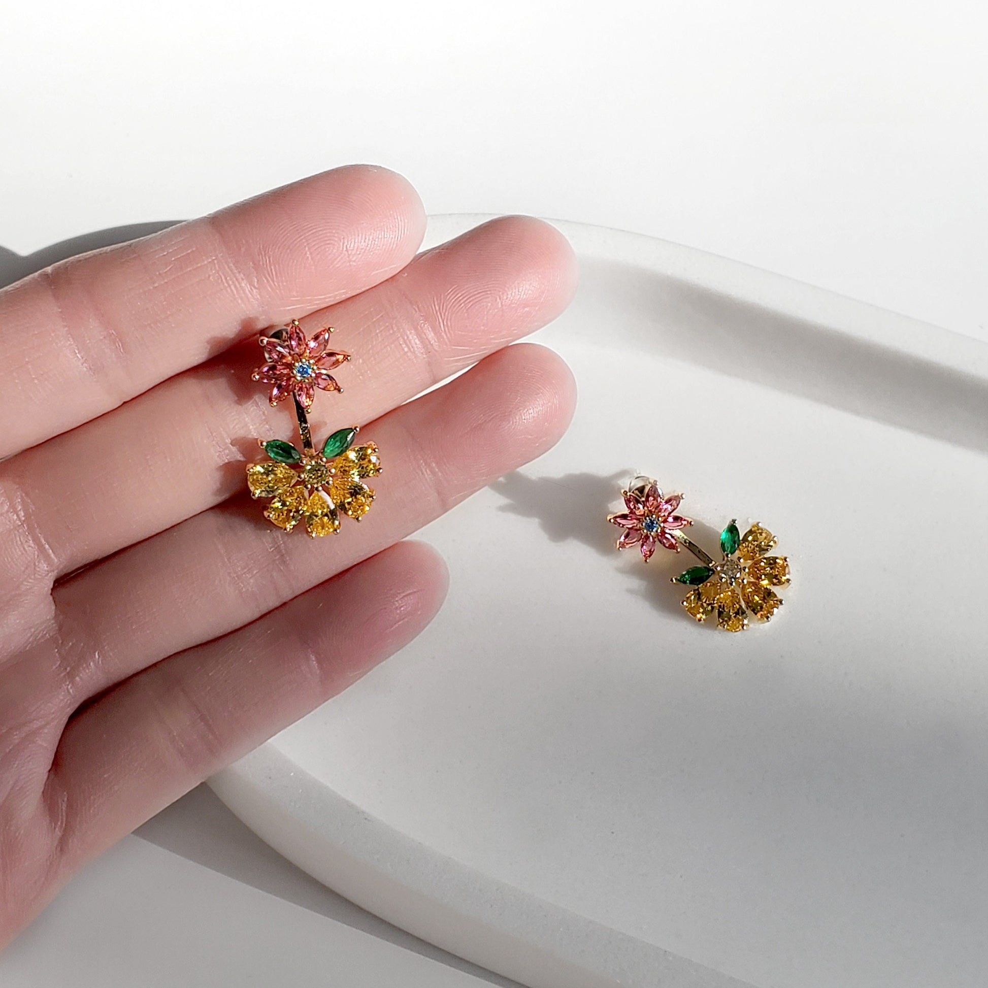 Daisy Flower Earrings