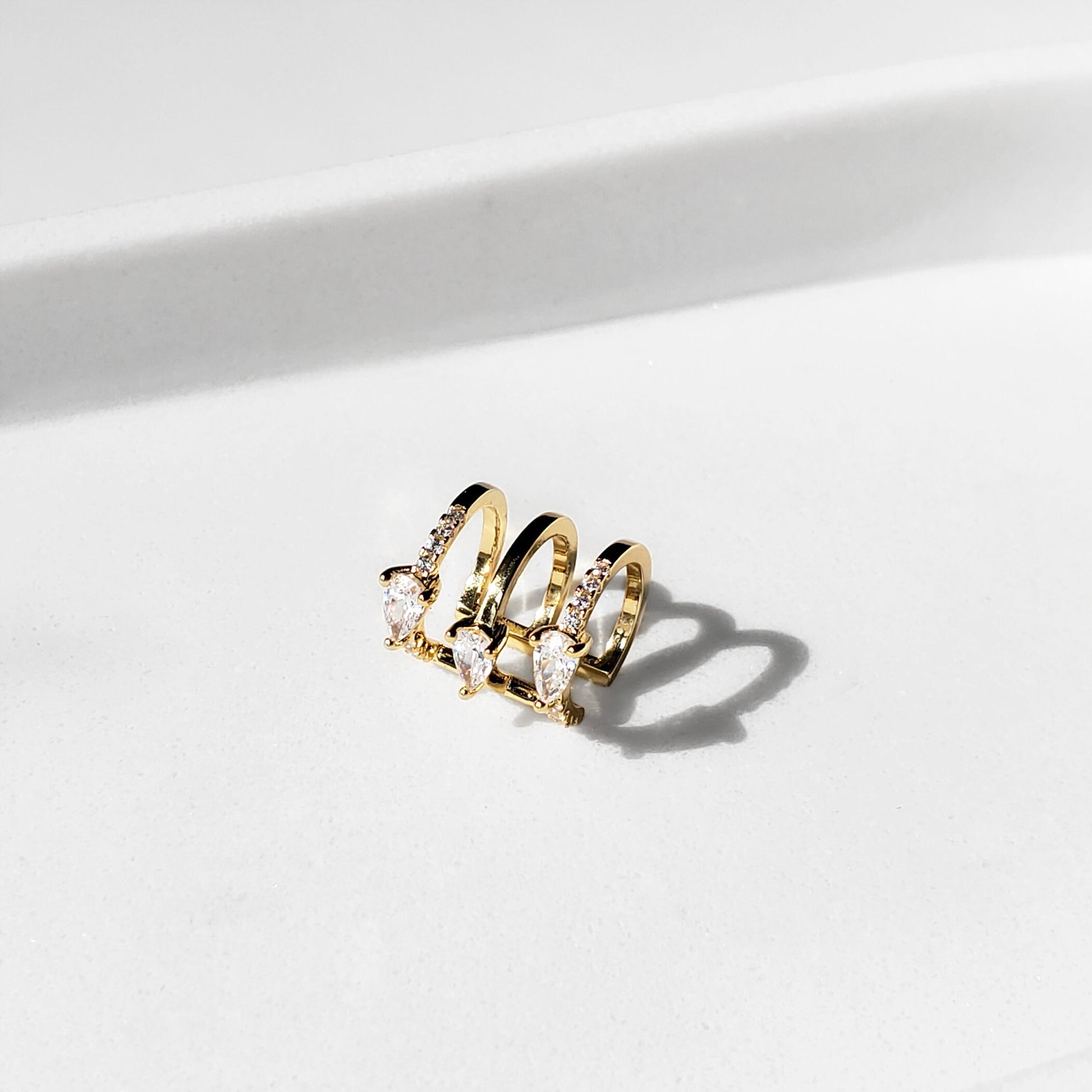 Marquise Ear Cuff