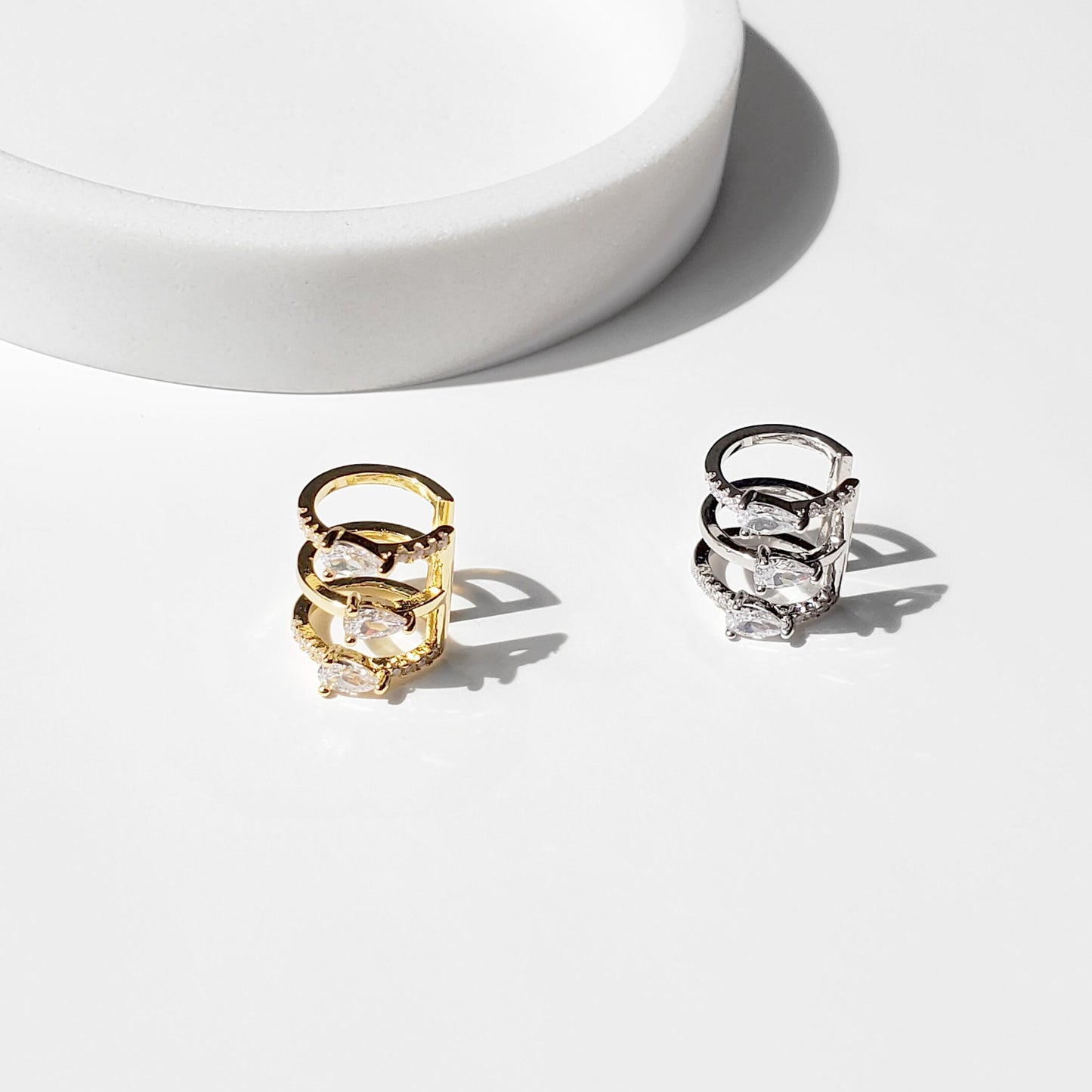 Marquise Ear Cuff
