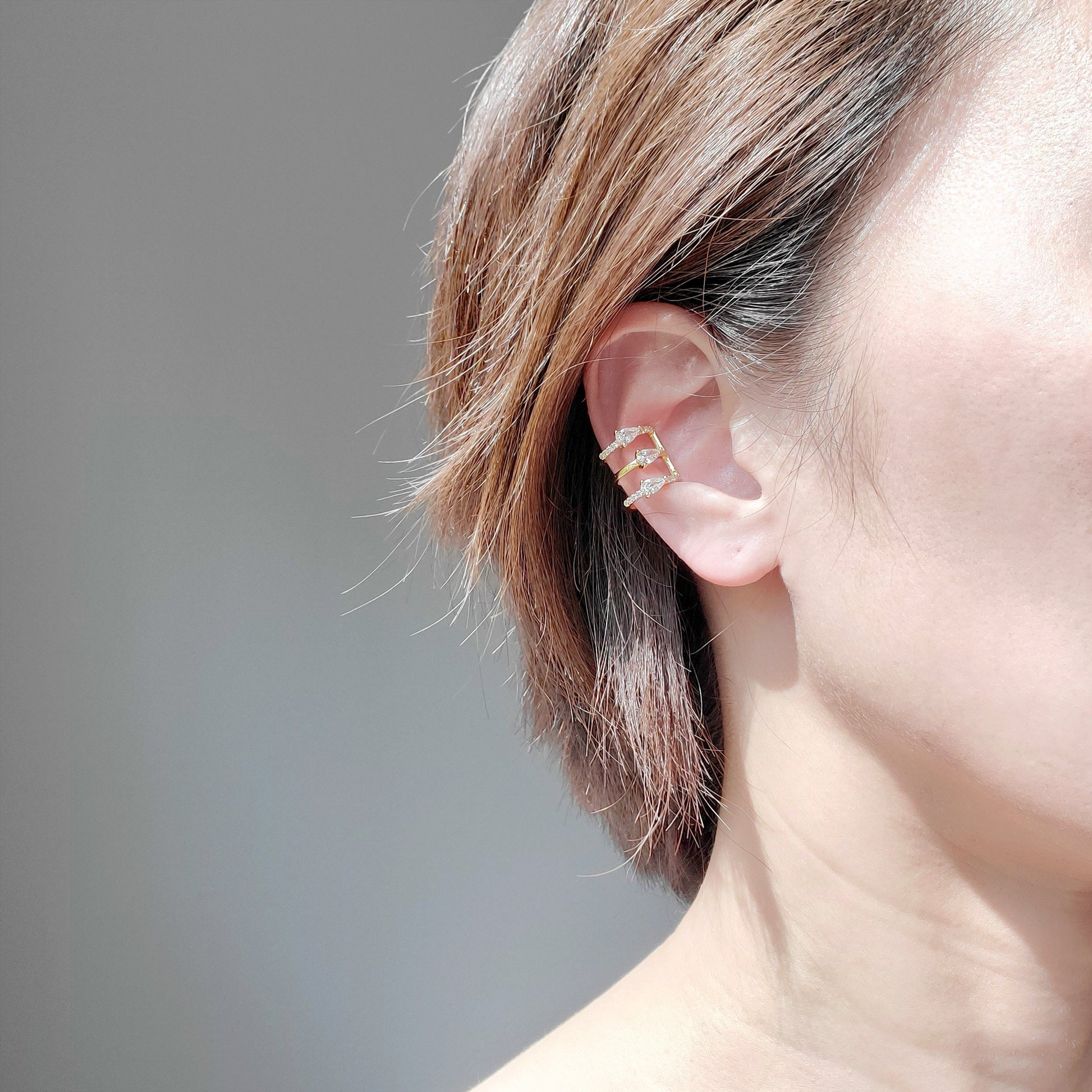 Marquise Ear Cuff