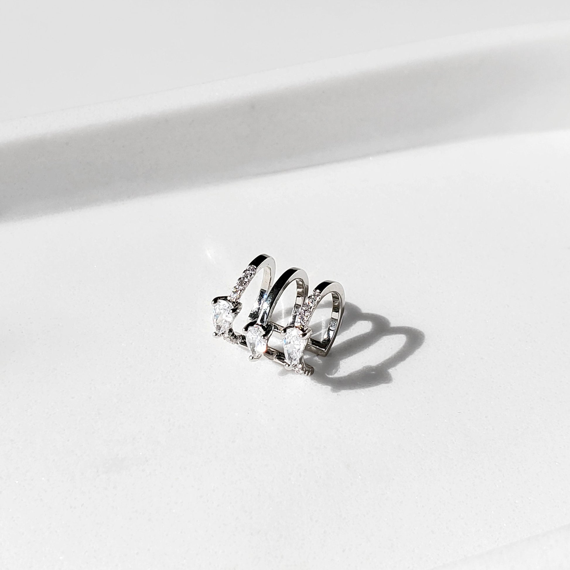 Marquise Ear Cuff