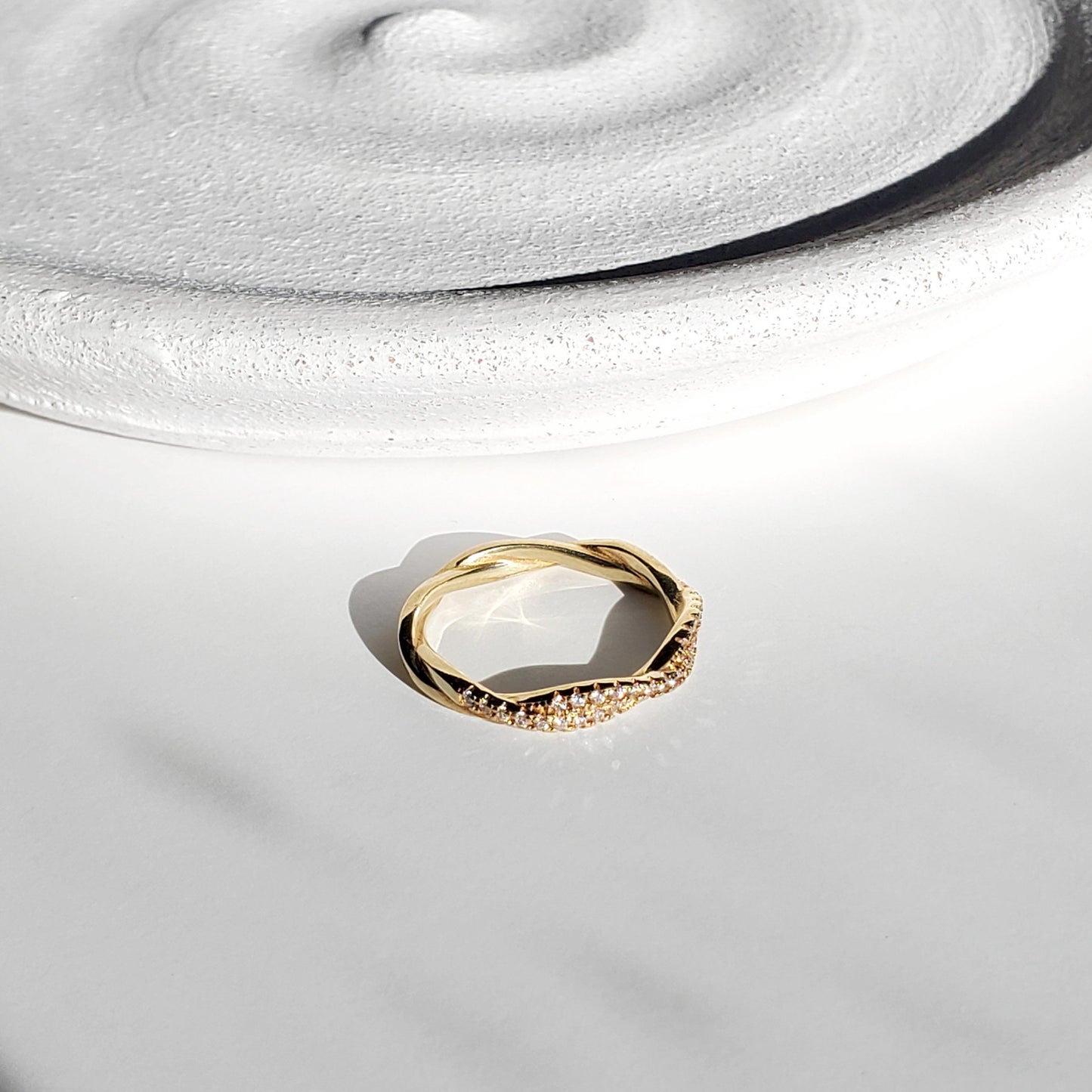 Twist Eternity Ring
