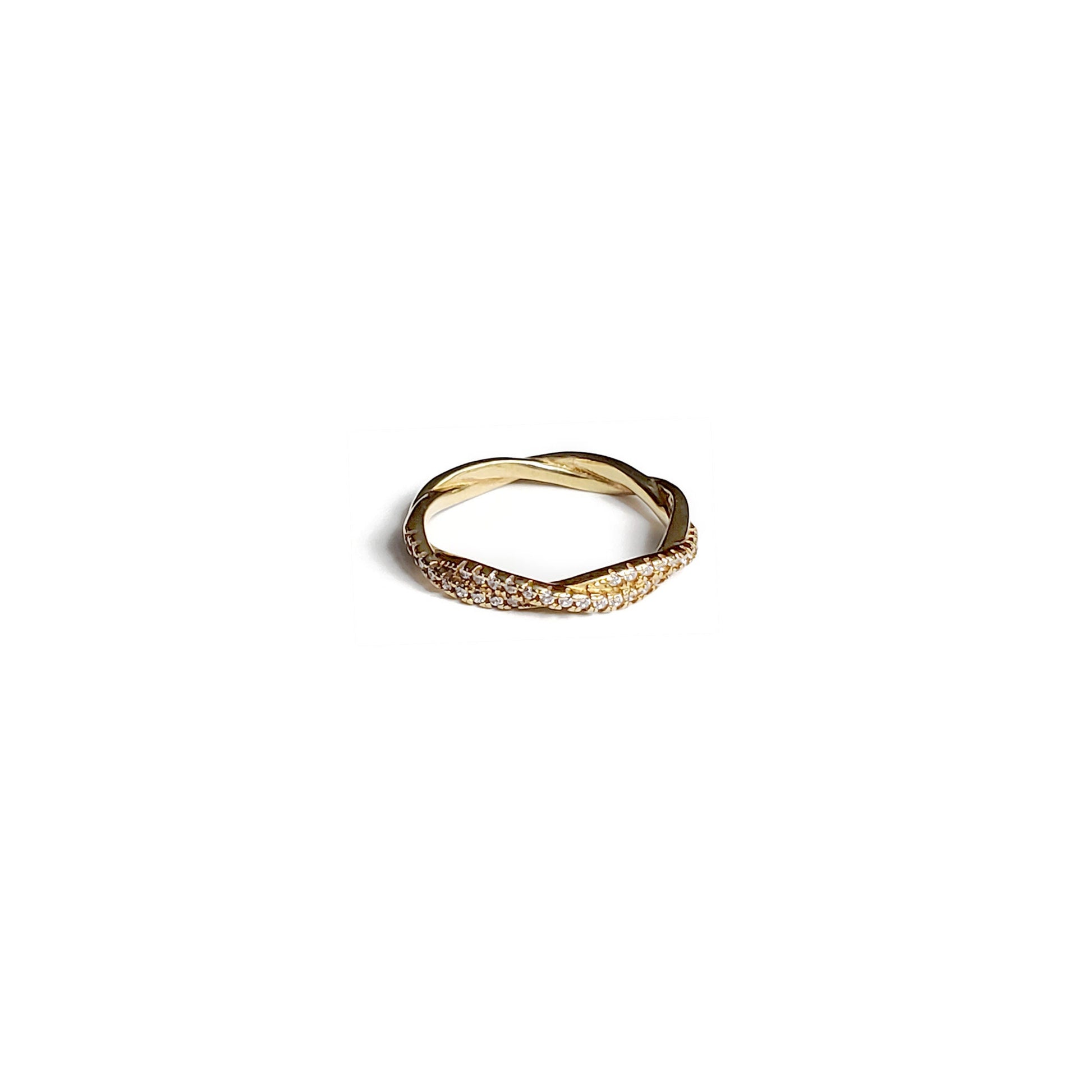 Twist Eternity Ring