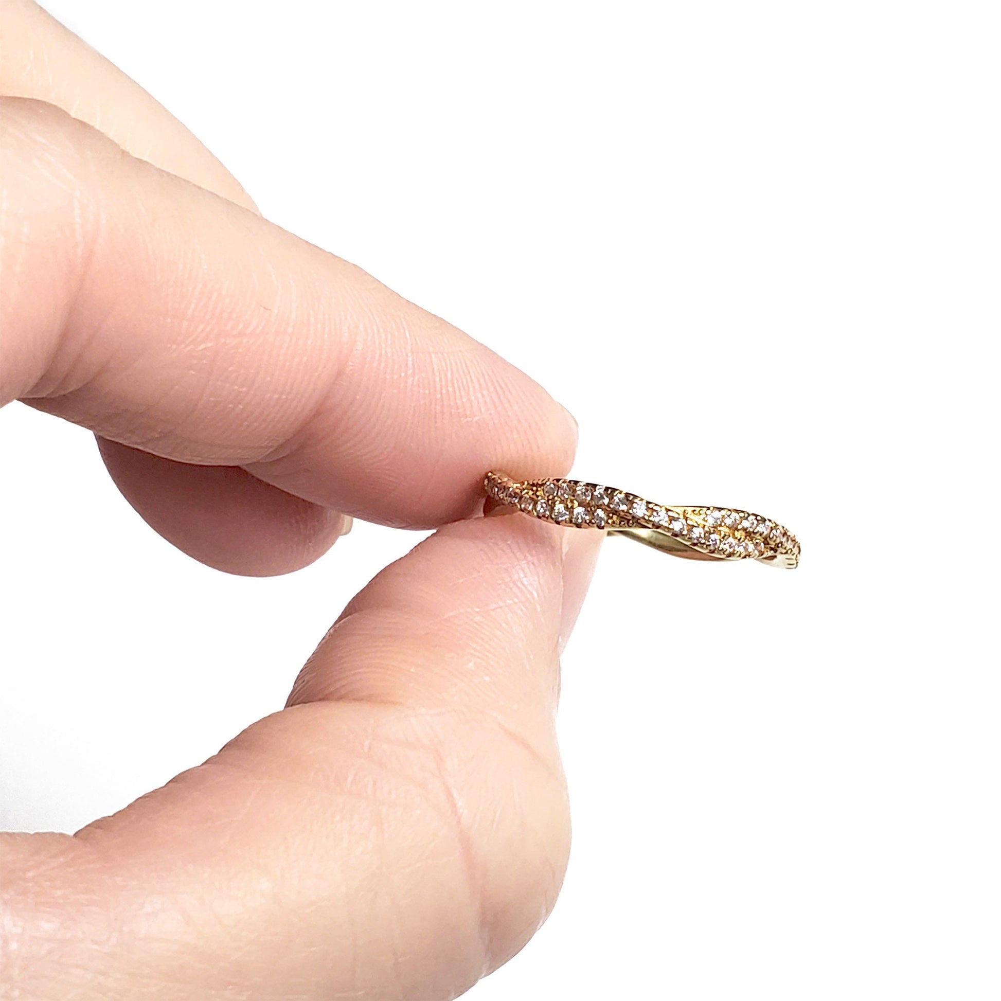 Twist Eternity Ring