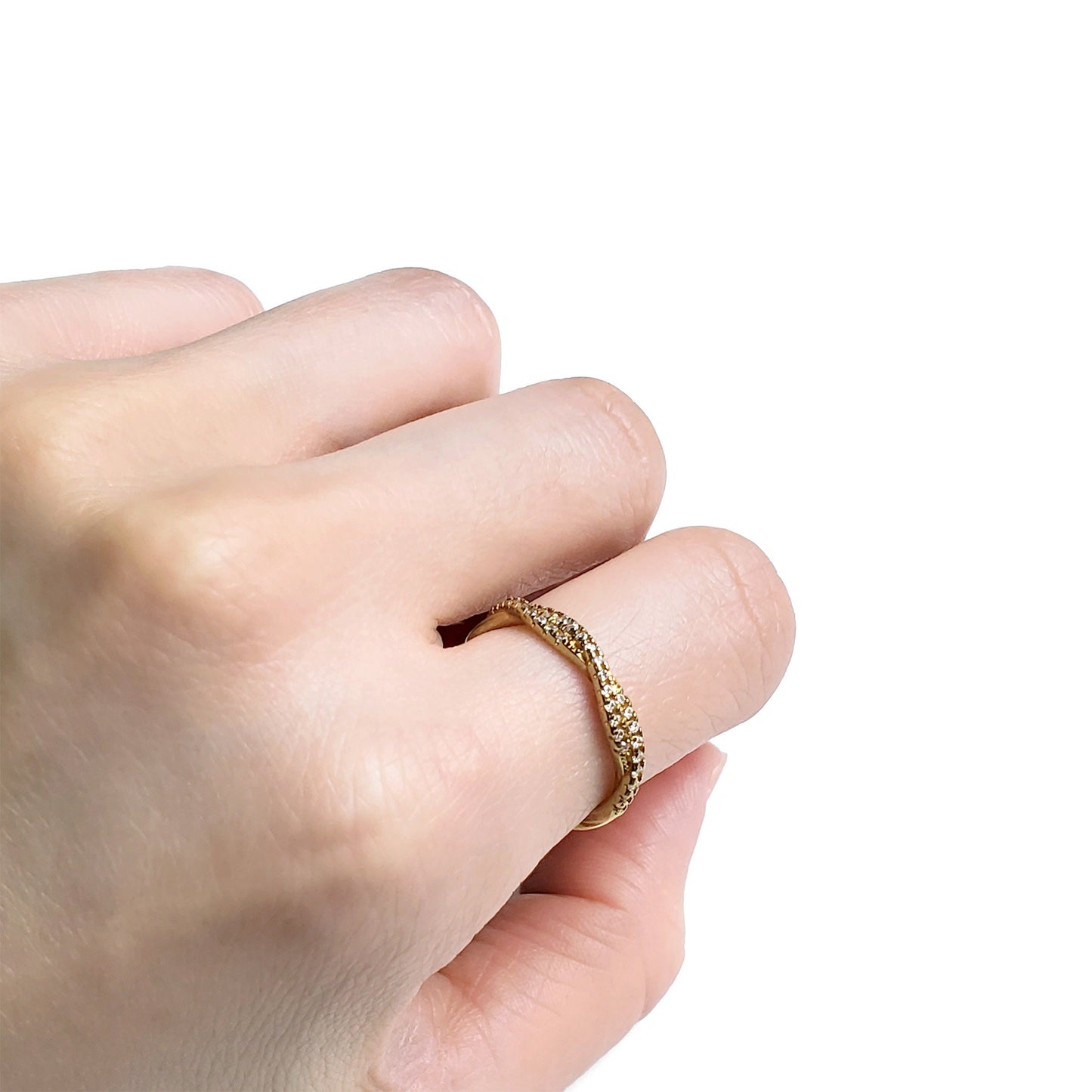 Twist Eternity Ring