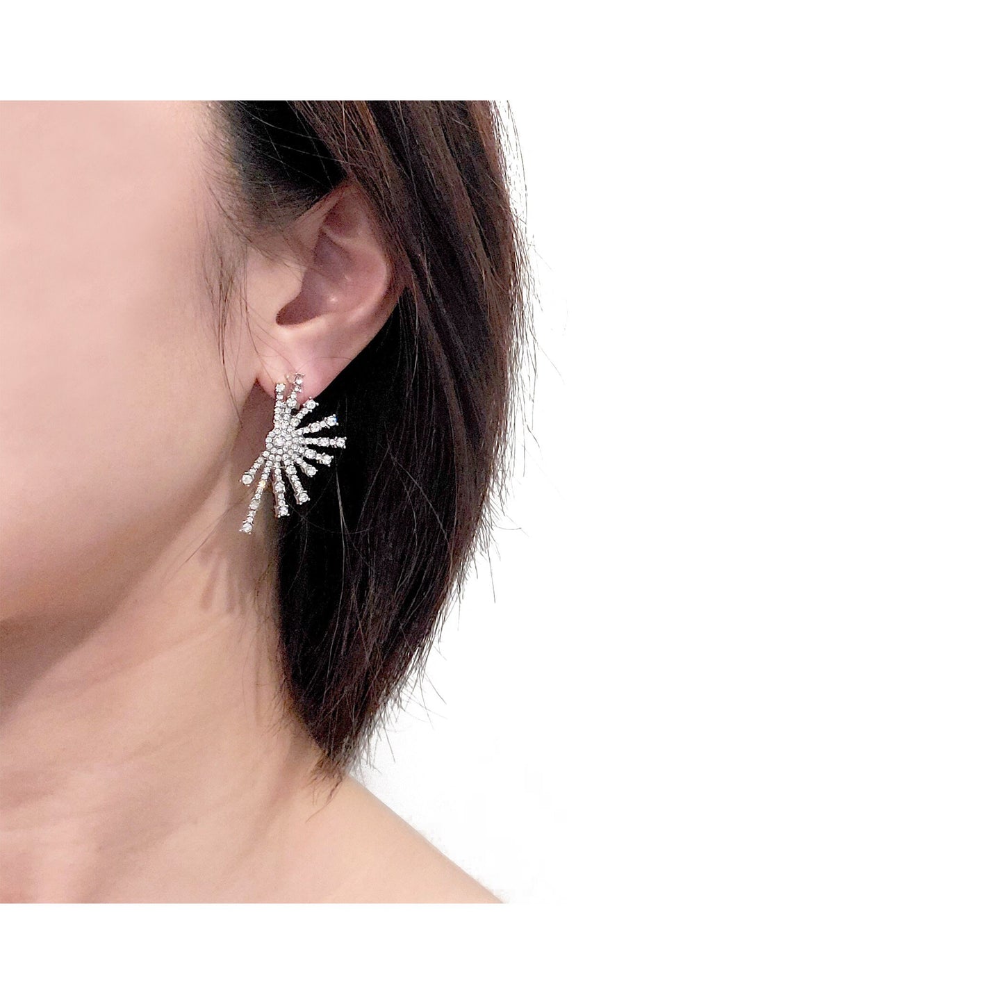 Dangle Starburst Earrings