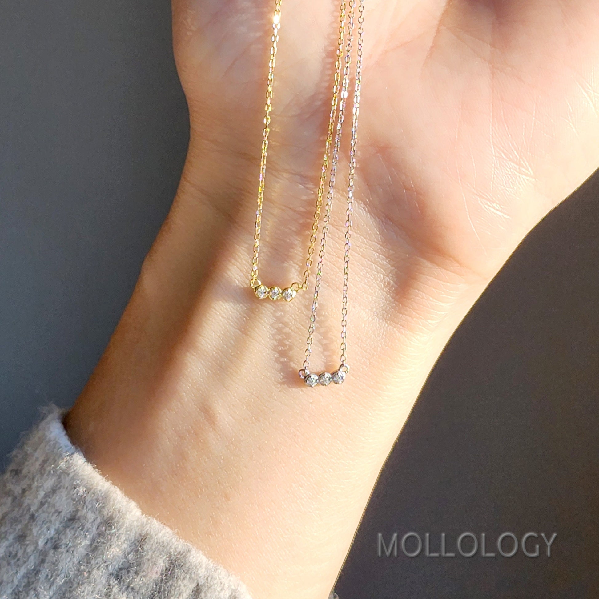 Tiny Bar Necklace