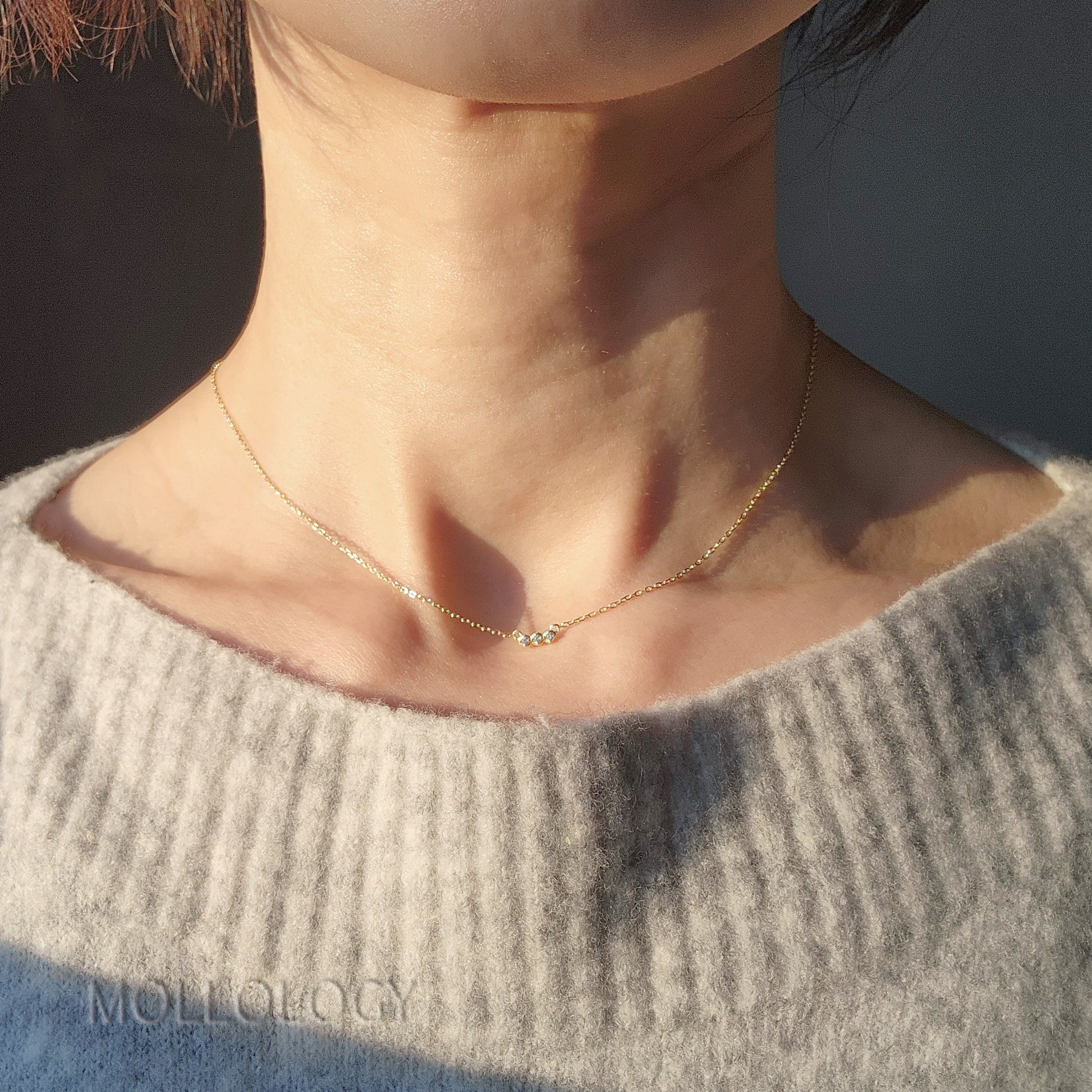 Tiny Bar Necklace