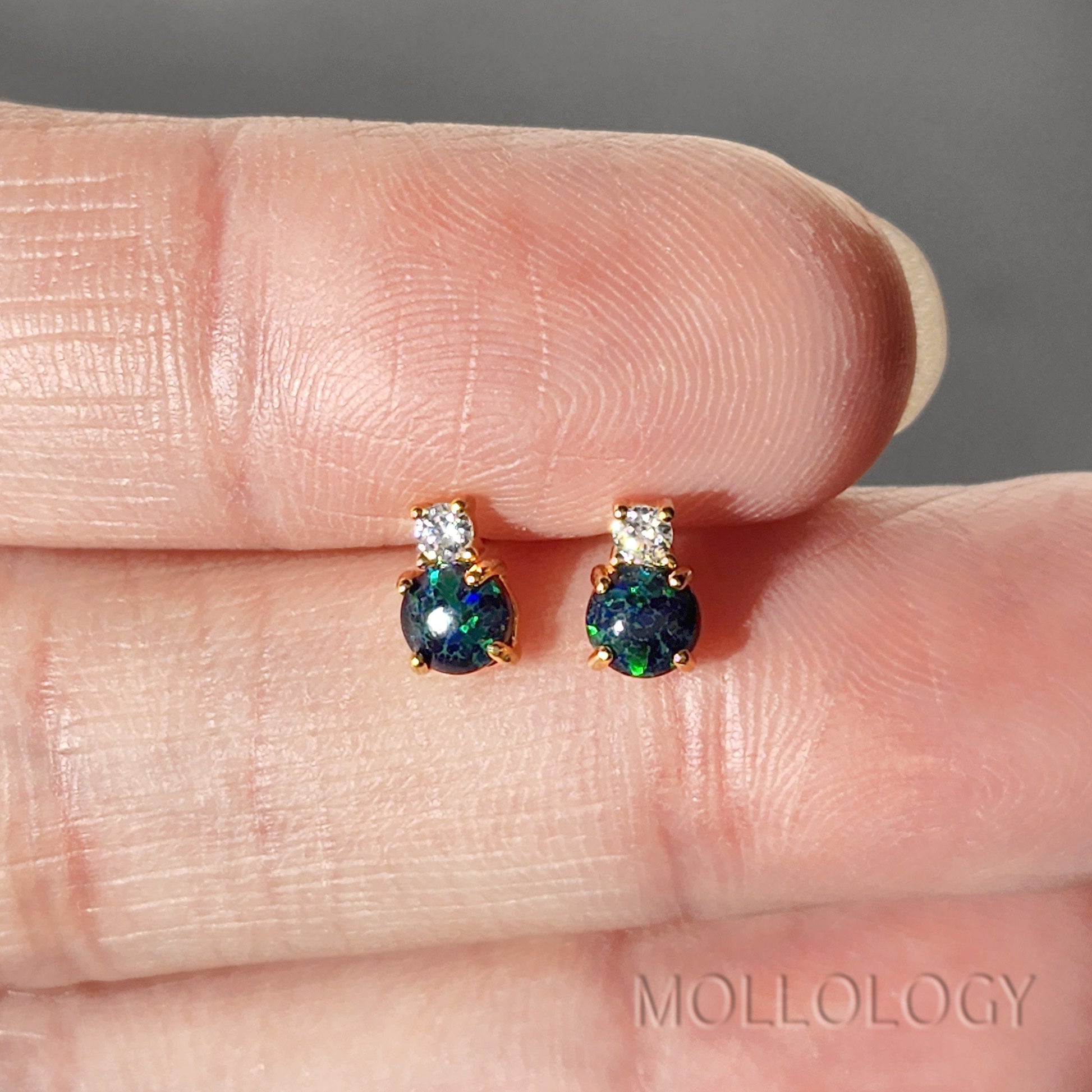 Mini Opal Studs