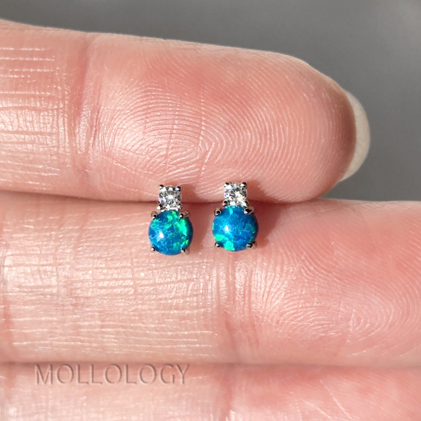 Mini Opal Studs