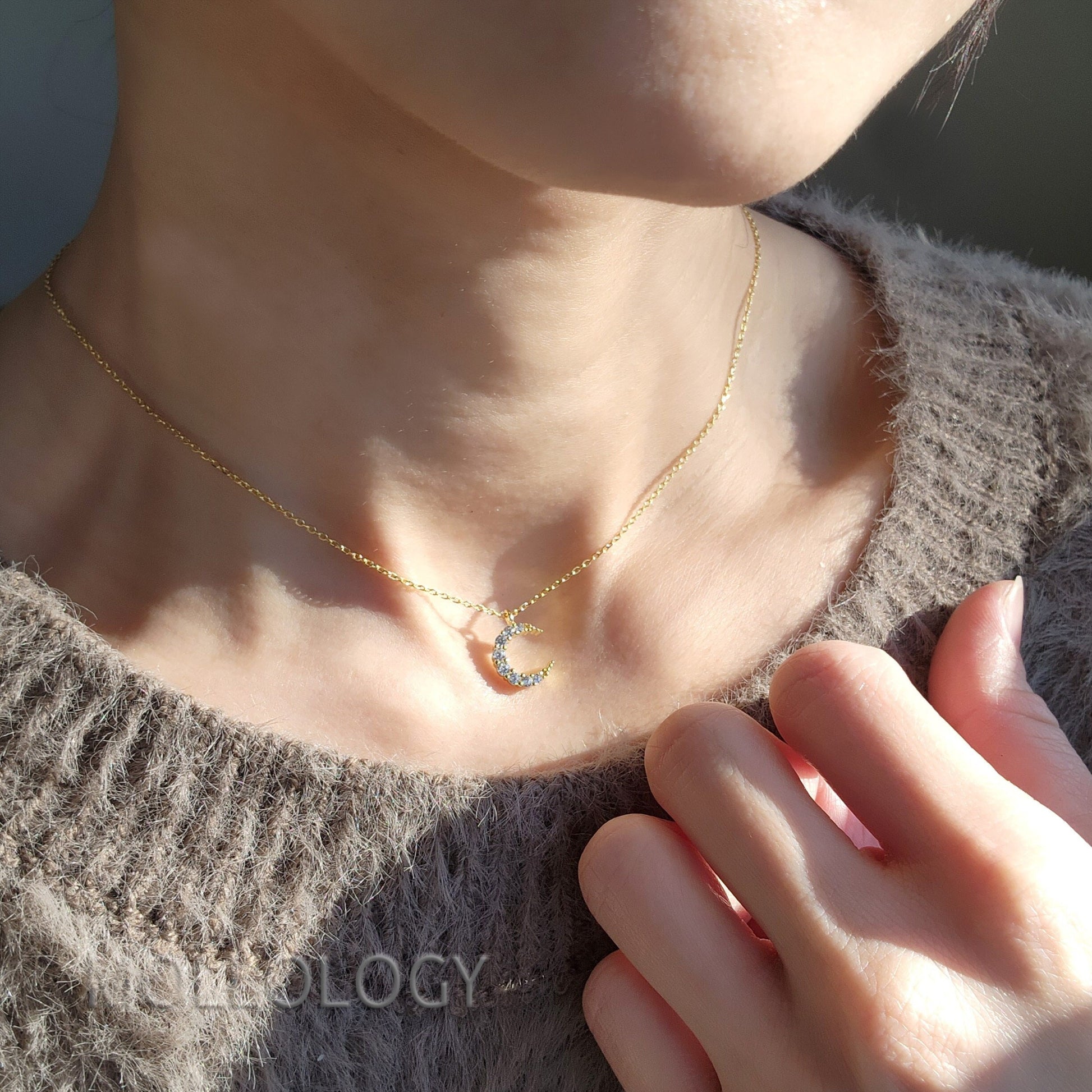 Crescent Moon Necklace