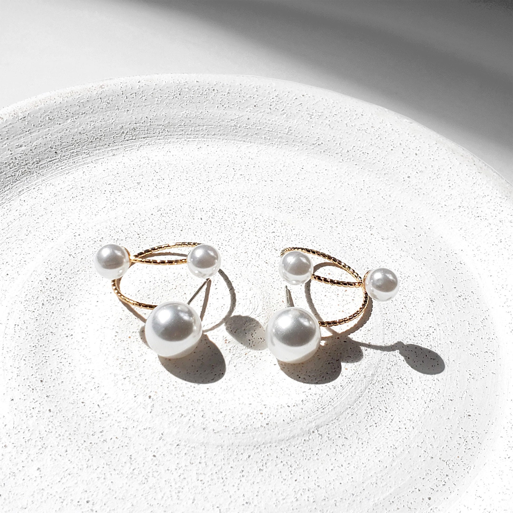 Pearl Studs, Pearl Earrings